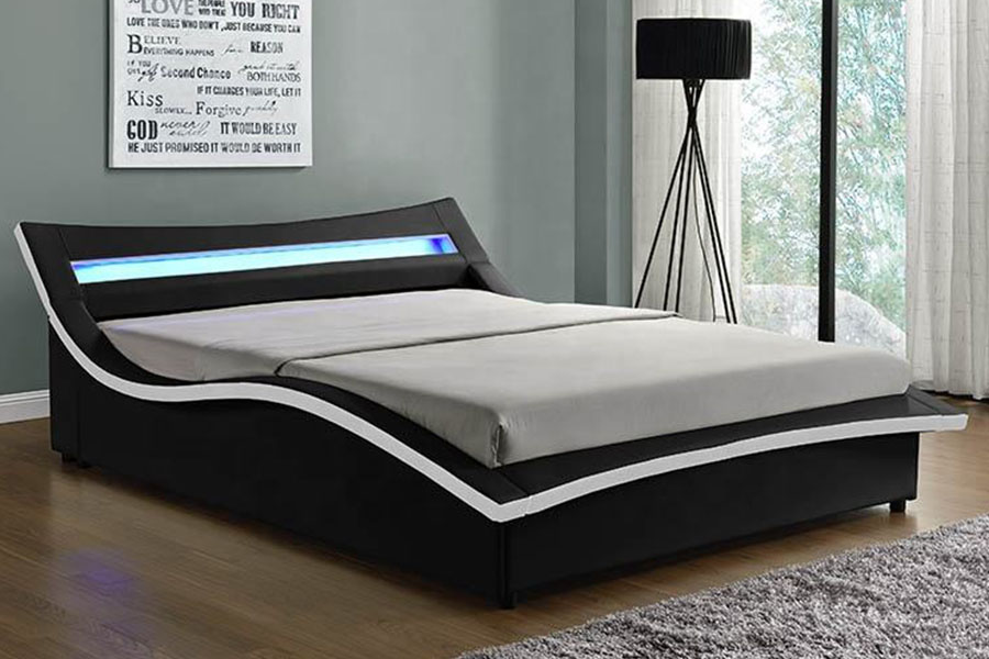 1877 Luxuria PU Leather DUXERIT ascensum Bed Frame