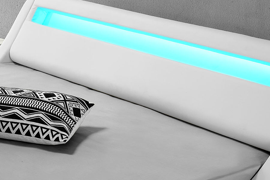 1137-1 Smart DUXERIT Rex PRAECLUSIO Leather ascensum Bed Artus