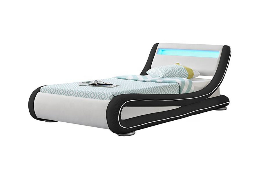 1137-1 Smart DUXERIT Rex PRAECLUSIO Leather ascensum Bed Artus