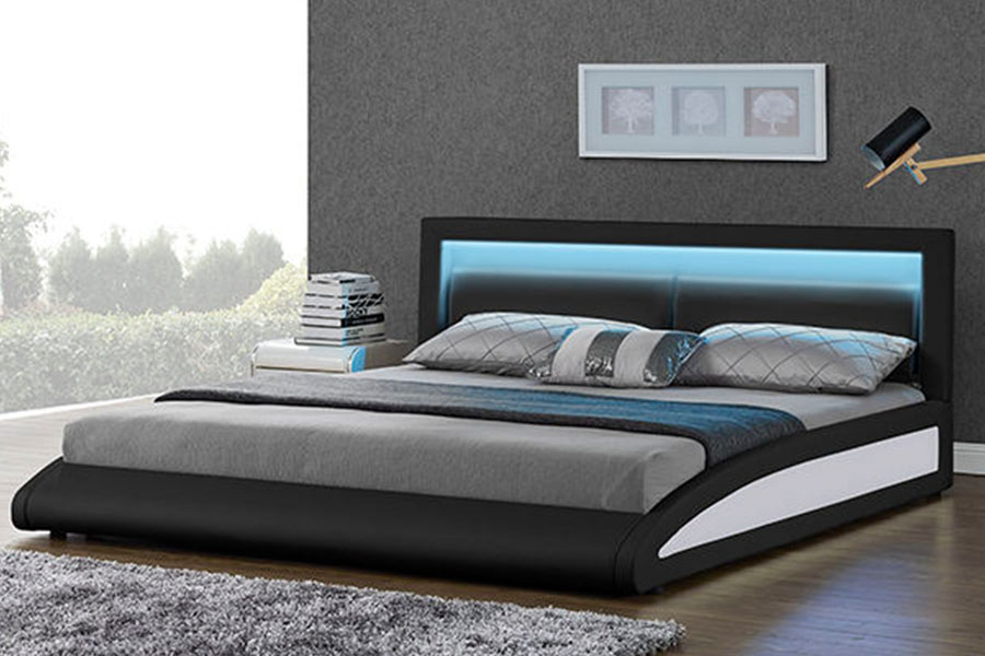 1118-1-2 Curva Europae Faux Leather Smart LED Frame