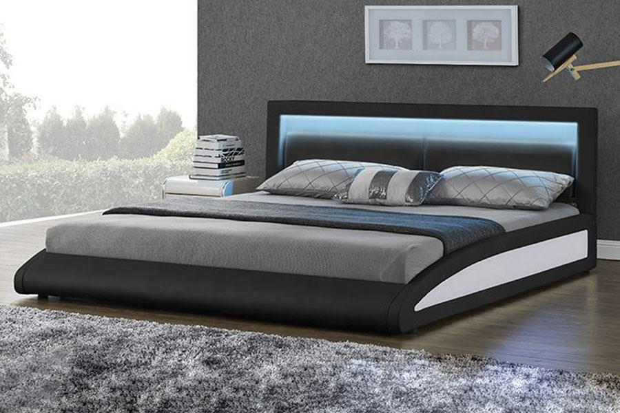 1118-1-2 Curva Europae Faux Leather Smart LED Frame