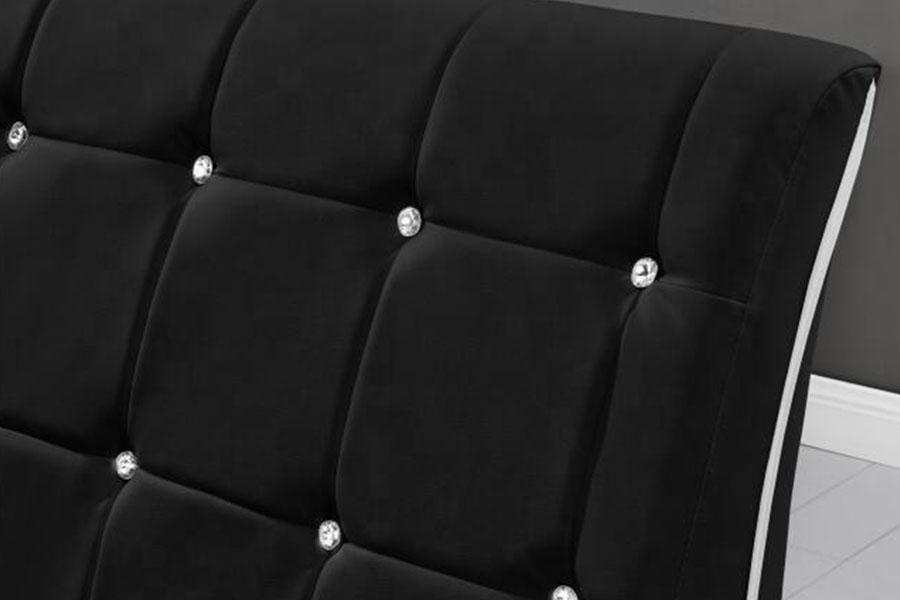 1144-1 Faux Leather Luxuria DUXERIT ascensum Frame lecti