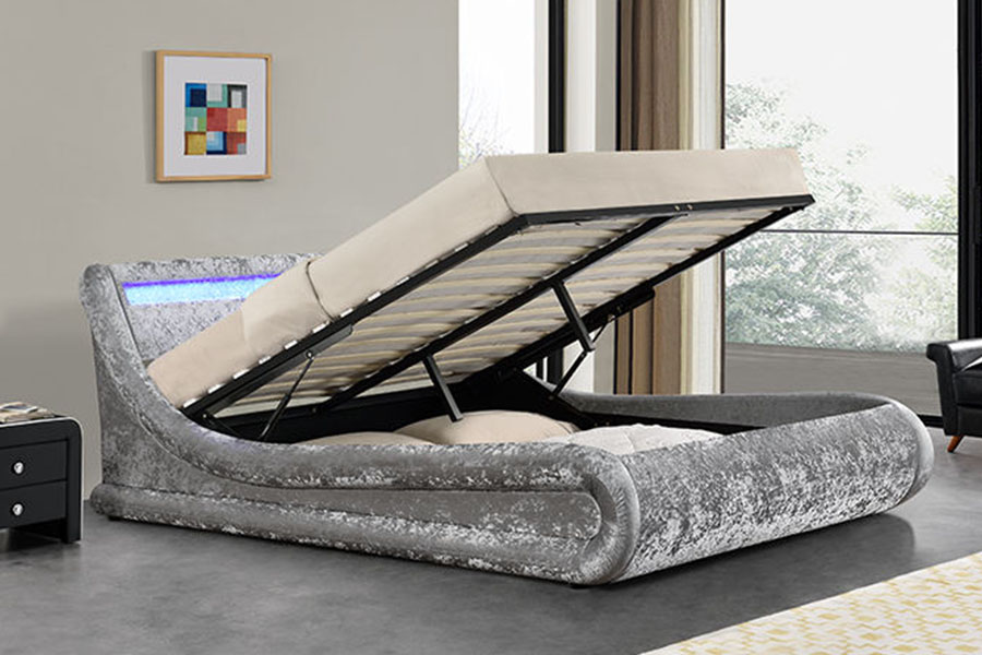 1138G Ottomanus Rex PU Leather Upholstered Bed Artus DUXERIT