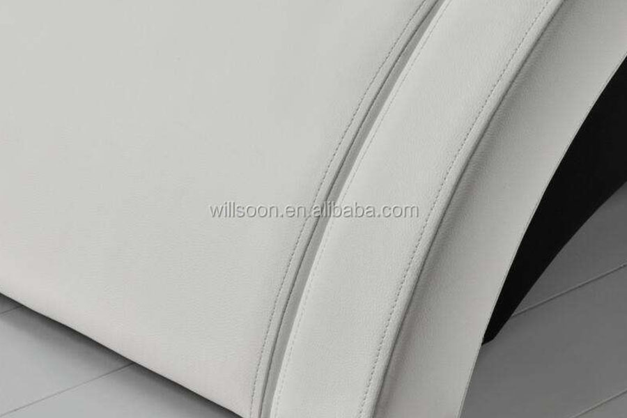 1187-1 Italian S-figura DUXERIT Leather King Upholstered Bed Frame