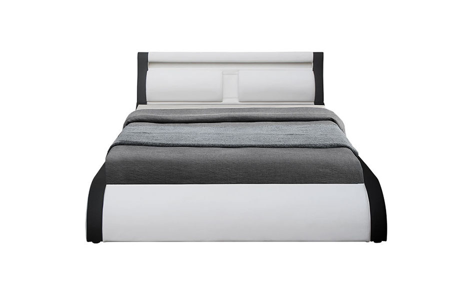 1175-1G Cushion Soft LED Gas Toll Ottoman PU Leather Bed