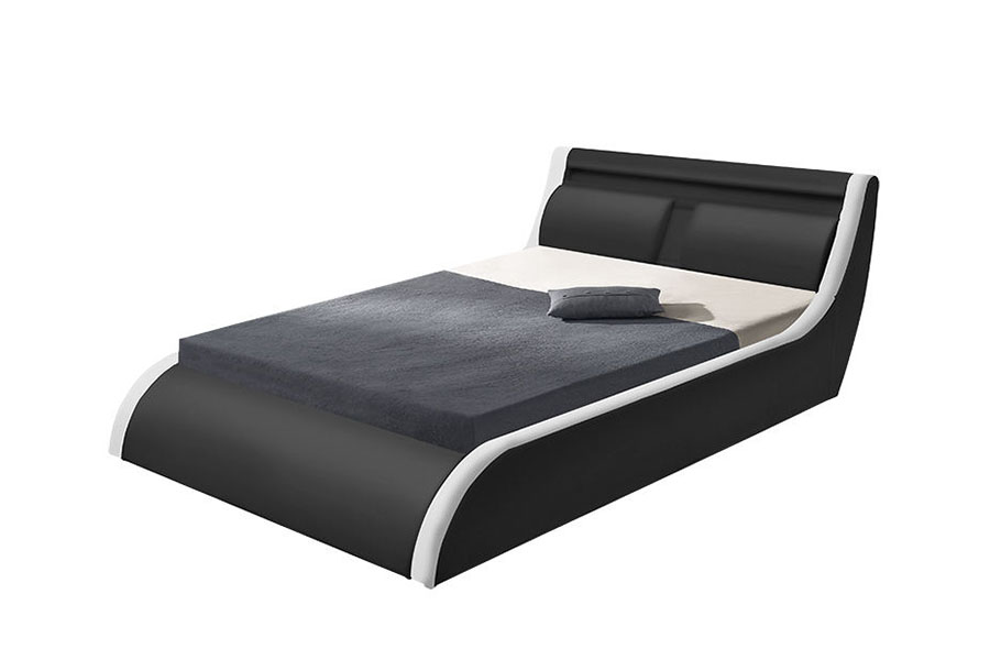 1175-1G Cushion Soft LED Gas Toll Ottoman PU Leather Bed
