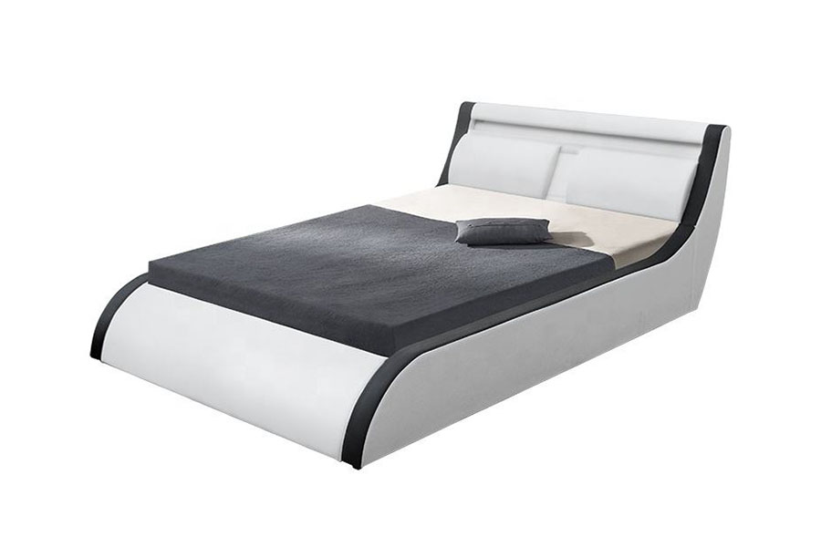 1175-1G Cushion Soft LED Gas Toll Ottoman PU Leather Bed