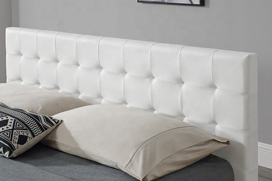 1405G Nigrum Faux-PU Leather Indoor Ottomanicum ascensum repono Bed Frame