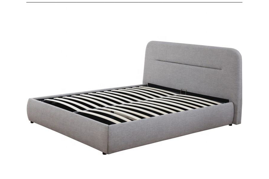1388G Concave-Ravine DUXERIT Fabric Gas Leva Rex ascensum Repono Bed Frame
