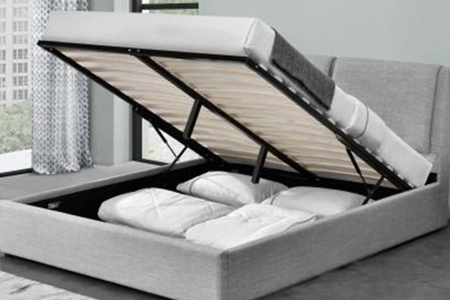 1256G Luxuria linteo Ottomano Gas Leva at ascensum Bed Frame