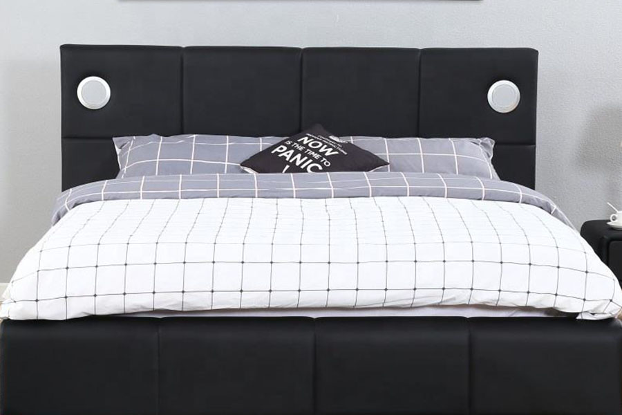 1239-1GS PU-Leather DUXERIT Music-Sorator Gas Leva PRAECLUSIO Bed Artus