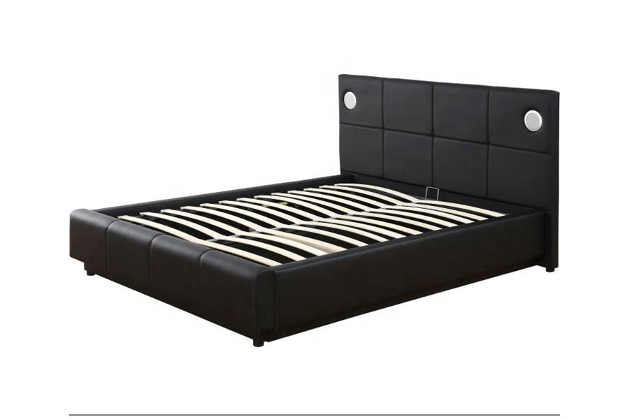 1239-1GS PU-Leather DUXERIT Music-Sorator Gas Leva PRAECLUSIO Bed Artus